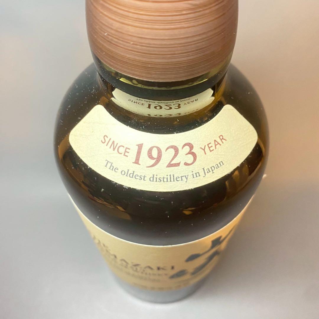 未開栓 山崎 12年　シングルモルトウイスキー 700ml 43%