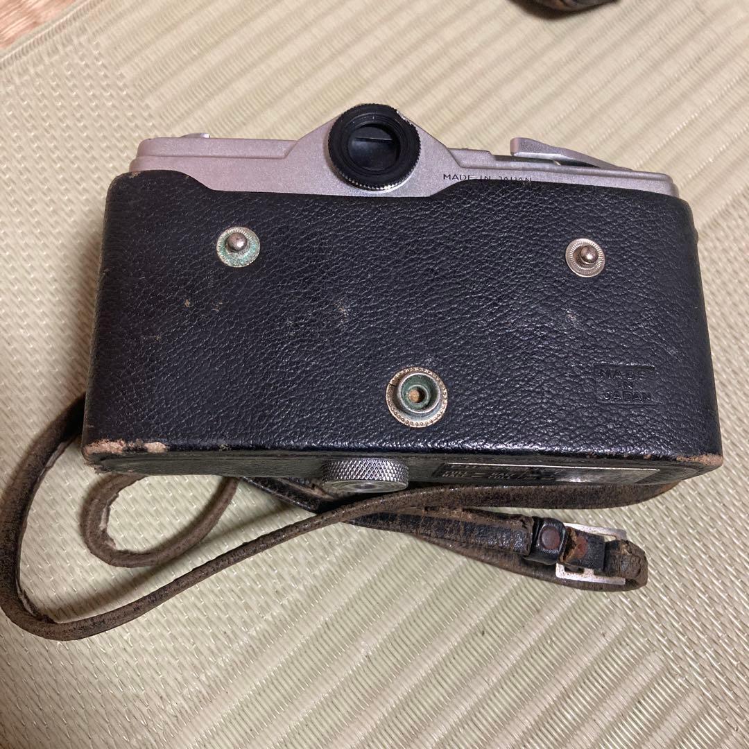 フィルムカメラ レザーケース付き