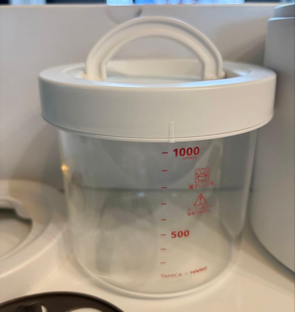 TANICAヨーグルティア S 最新ガラス容器　YOGURTIAS