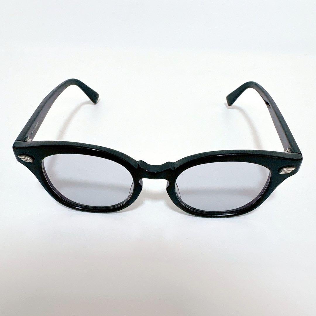 白山眼鏡店 WEEPS LARGE サングラス メガネ グレー×ブラック 日本製