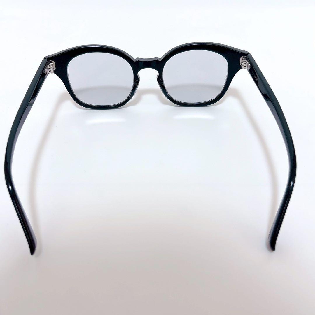 白山眼鏡店 WEEPS LARGE サングラス メガネ グレー×ブラック 日本製