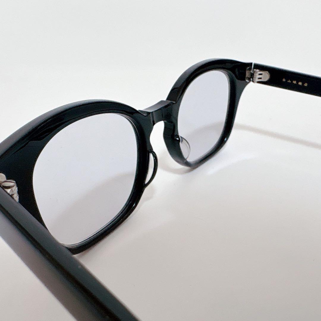 白山眼鏡店 WEEPS LARGE サングラス メガネ グレー×ブラック 日本製