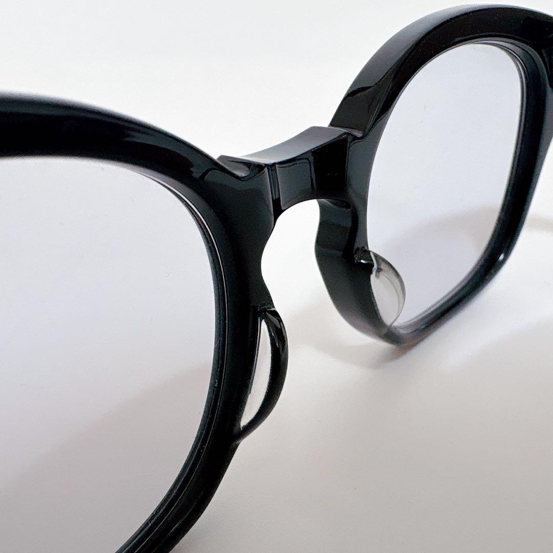 白山眼鏡店 WEEPS LARGE サングラス メガネ グレー×ブラック 日本製