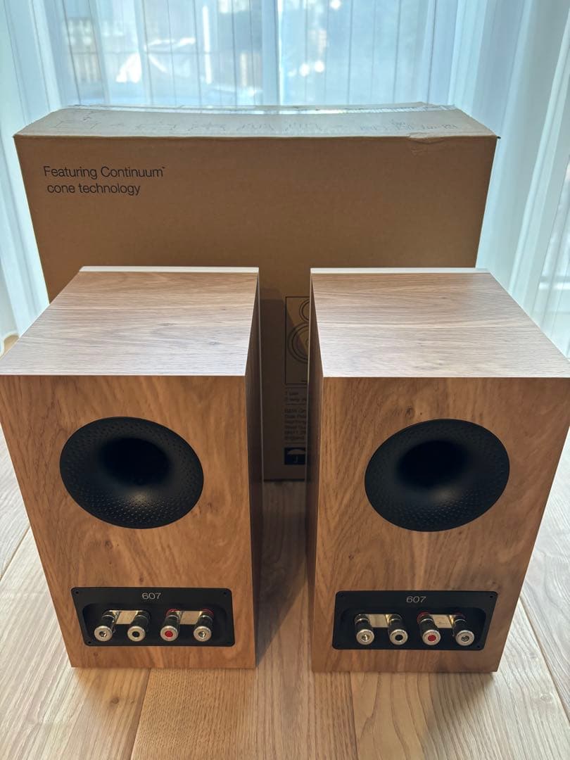 B&W 607 S3 ブックシェルフ型スピーカー オーク