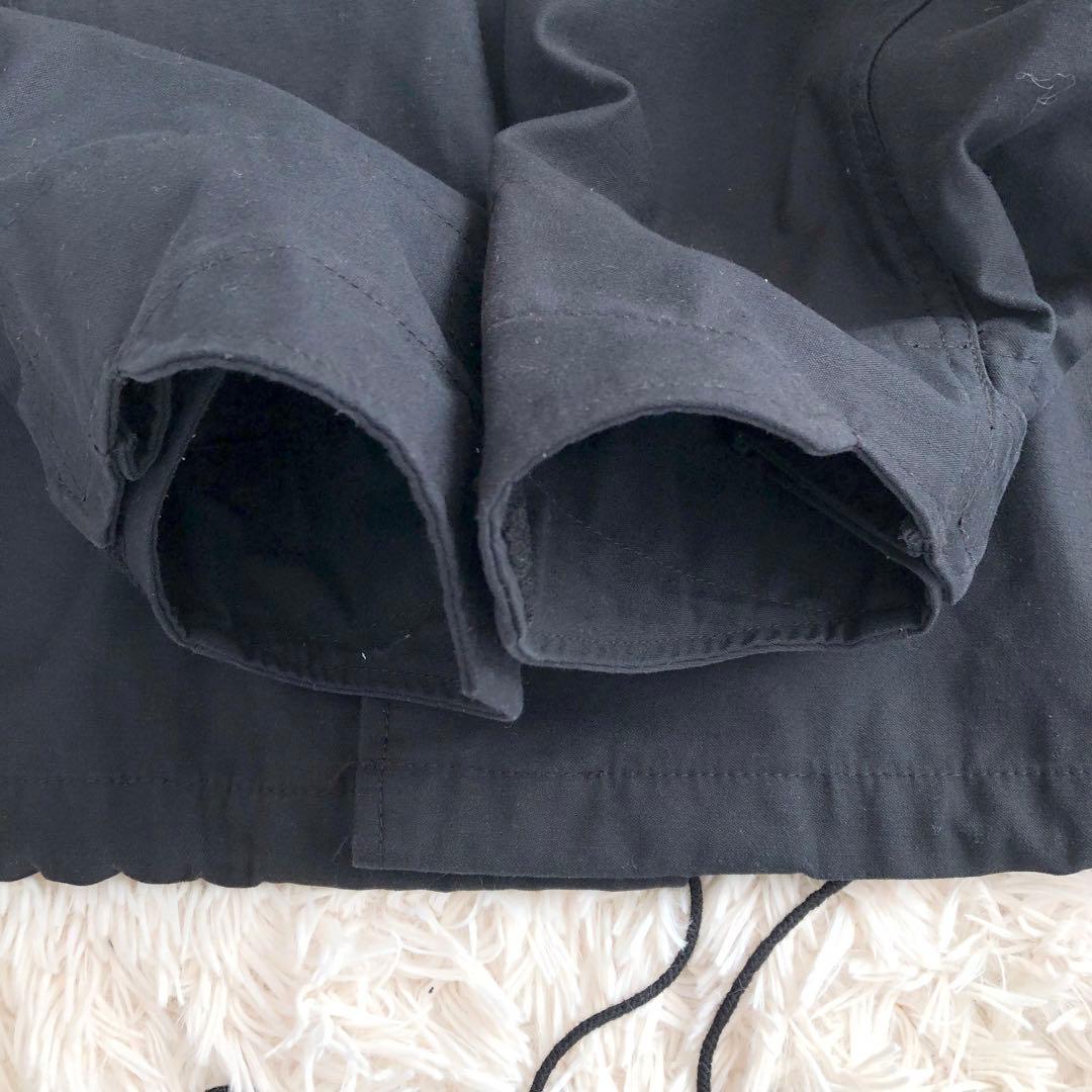 アルファインダストリーズ　ミリタリージャケット　ブラック黒M-65