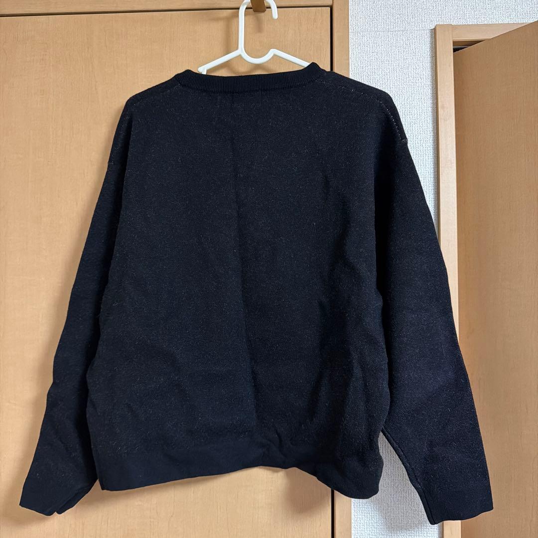 ユイ HYSTERIC GLAMOUR グラフィックニットスウェット 黒