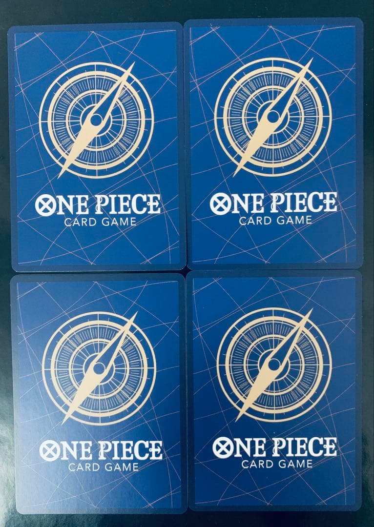 【白欠けあり】ワンピースカード　ジャンププロモ4枚セット