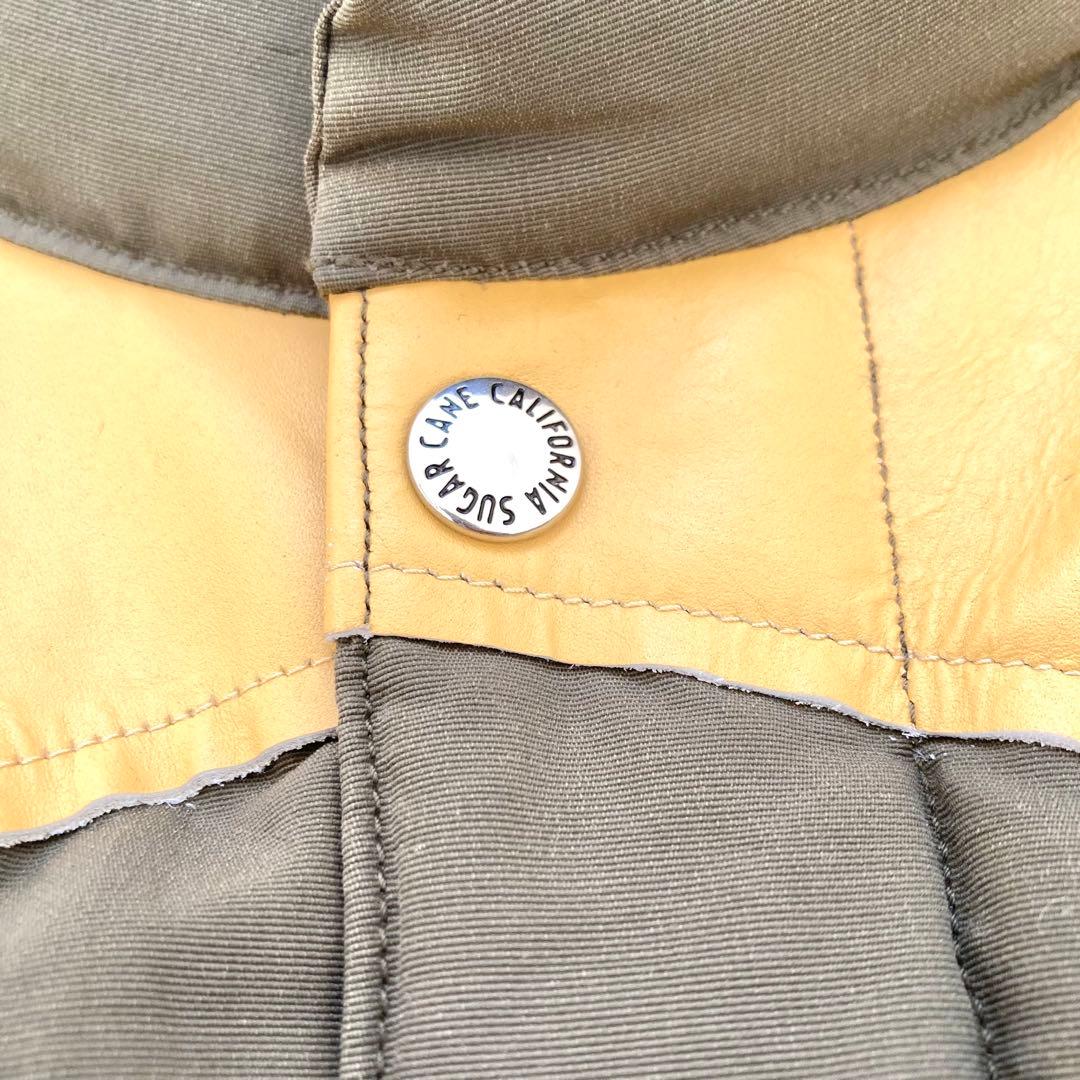 SUGAR CANE シュガーケーン　ダウンベスト　M オリーブ　キャメル