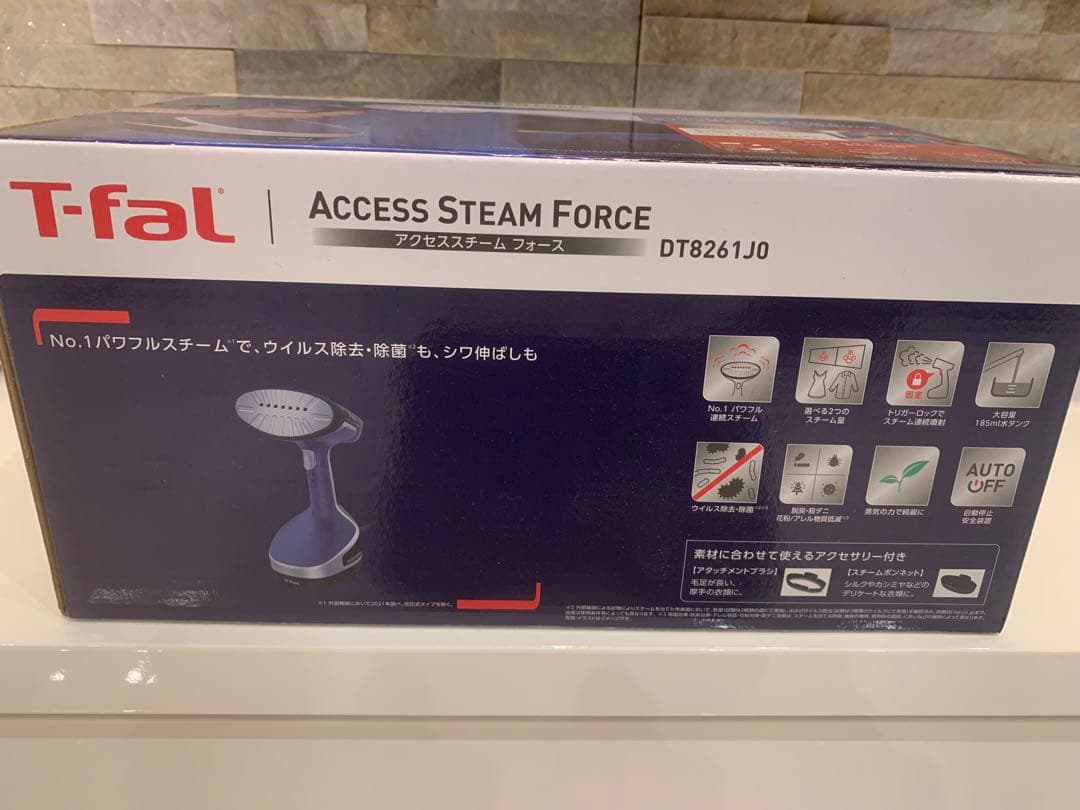 【新品】　T-fal ACCESS STEAM FORCE スチームクリーナー