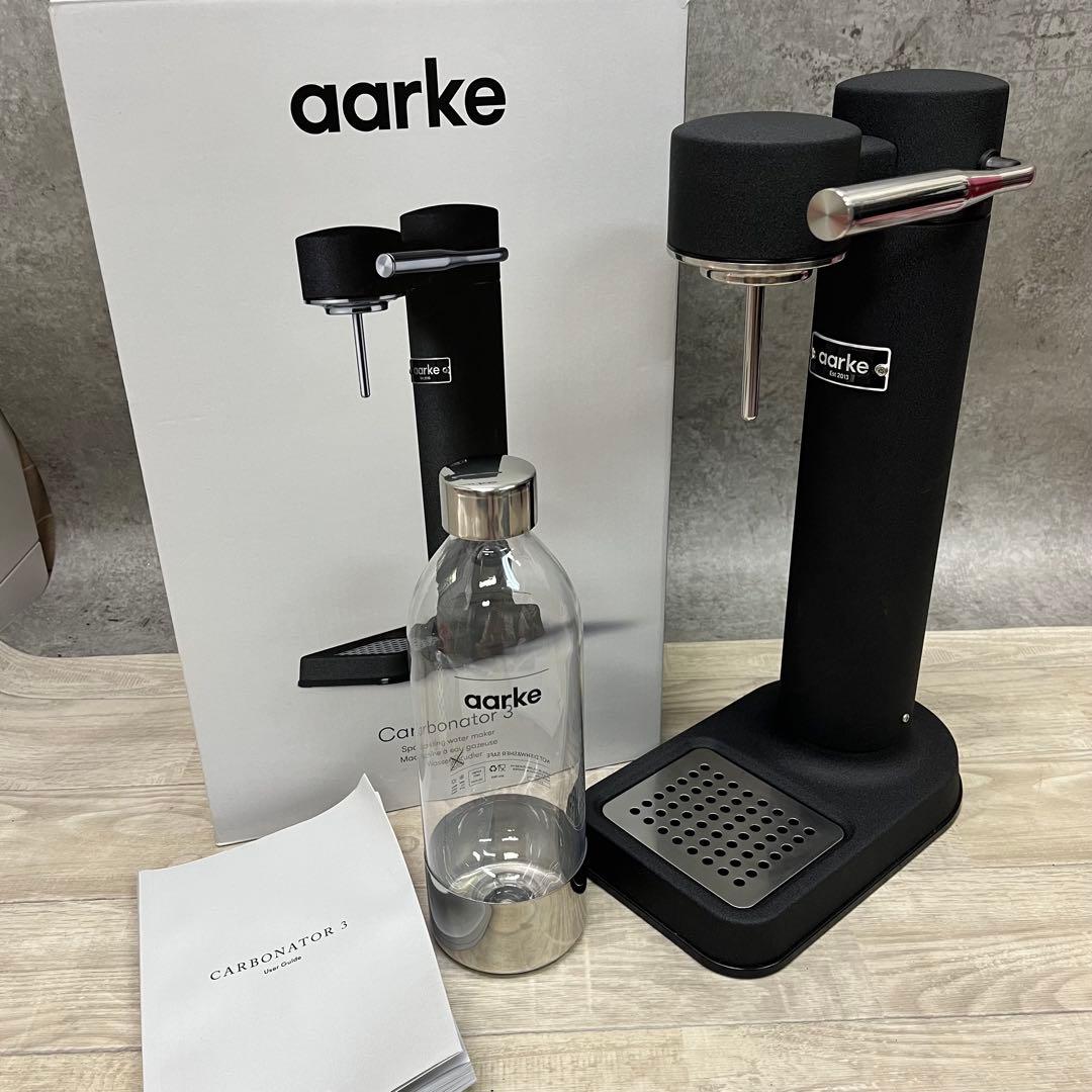 aarke Carbonator 3 炭酸水メーカー ブラック