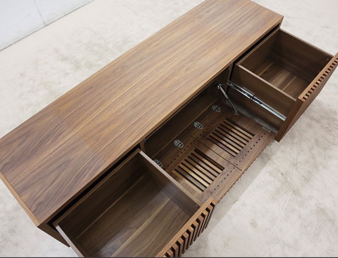 【美品】アルモニア lussy ウォールナット テレビボードテレビ台 TVボード