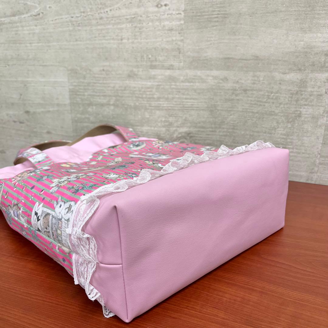 yukiemonハンドメイド　たっぷりフリル30㎝ショルダーバック