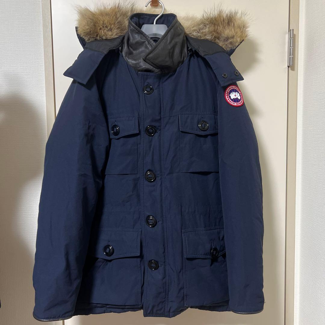 の*り様 カナダグース　バンフパーカ　ネイビー　M