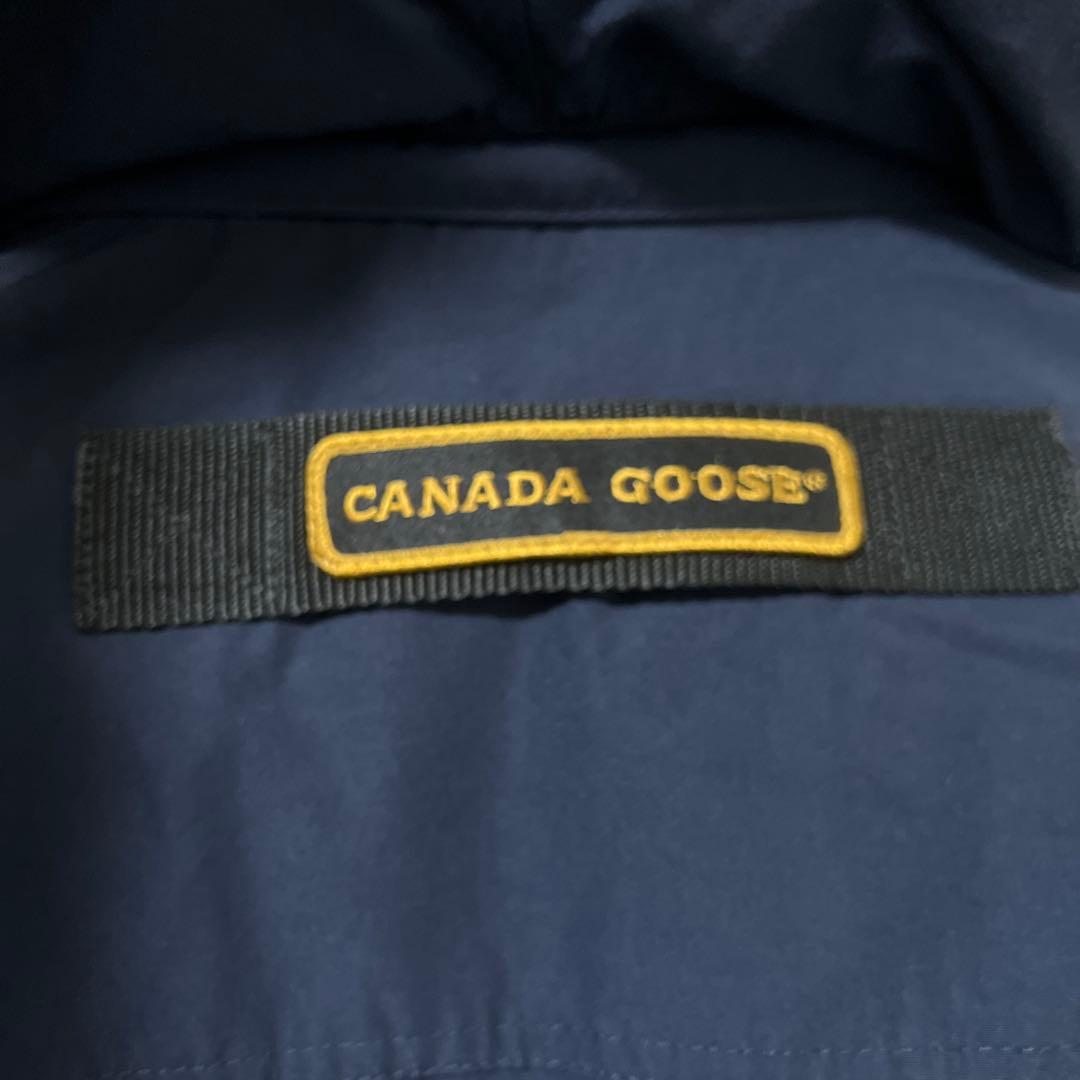 の*り様 カナダグース　バンフパーカ　ネイビー　M