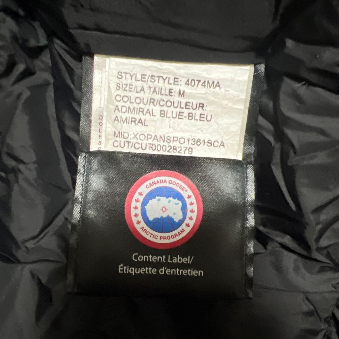の*り様 カナダグース　バンフパーカ　ネイビー　M
