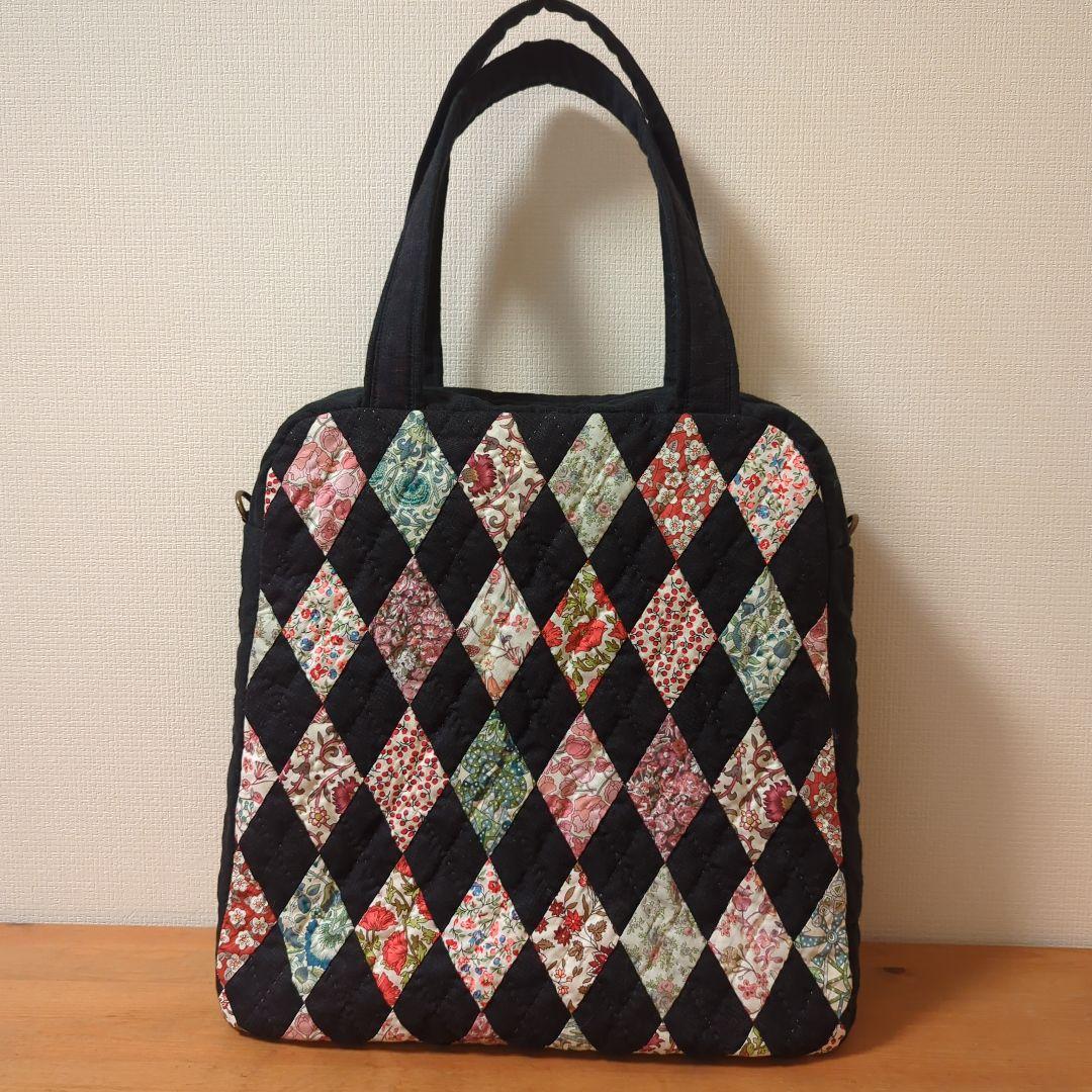 ご注文品　✿リバティ✕パッチワーク✿　ハンドメイドバッグ　2点