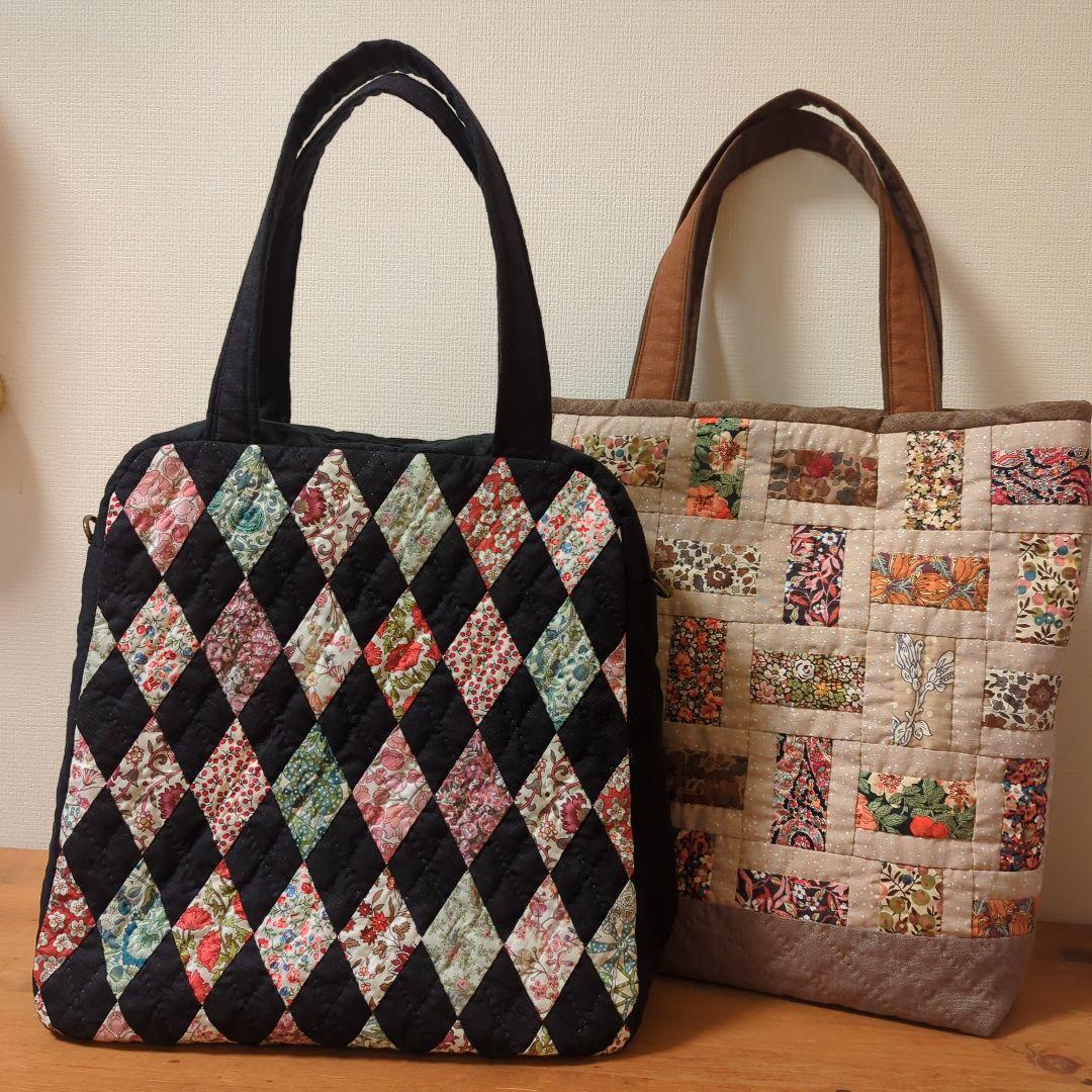 ご注文品　✿リバティ✕パッチワーク✿　ハンドメイドバッグ　2点