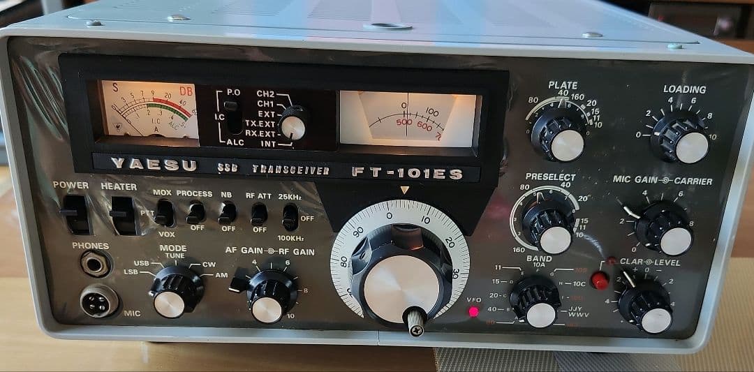 YAESU FT-101ES SSBトランシーバー【ジャンク】おまけ有