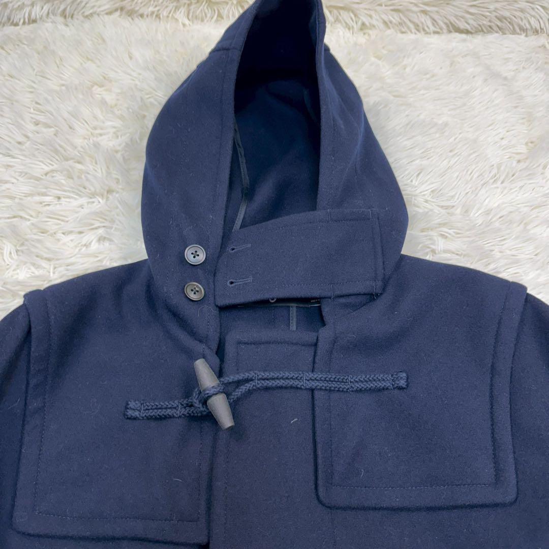 新品タグ付✨ユニクロ ジルサンダー オーバーサイズロングダッフルコート ネイビー