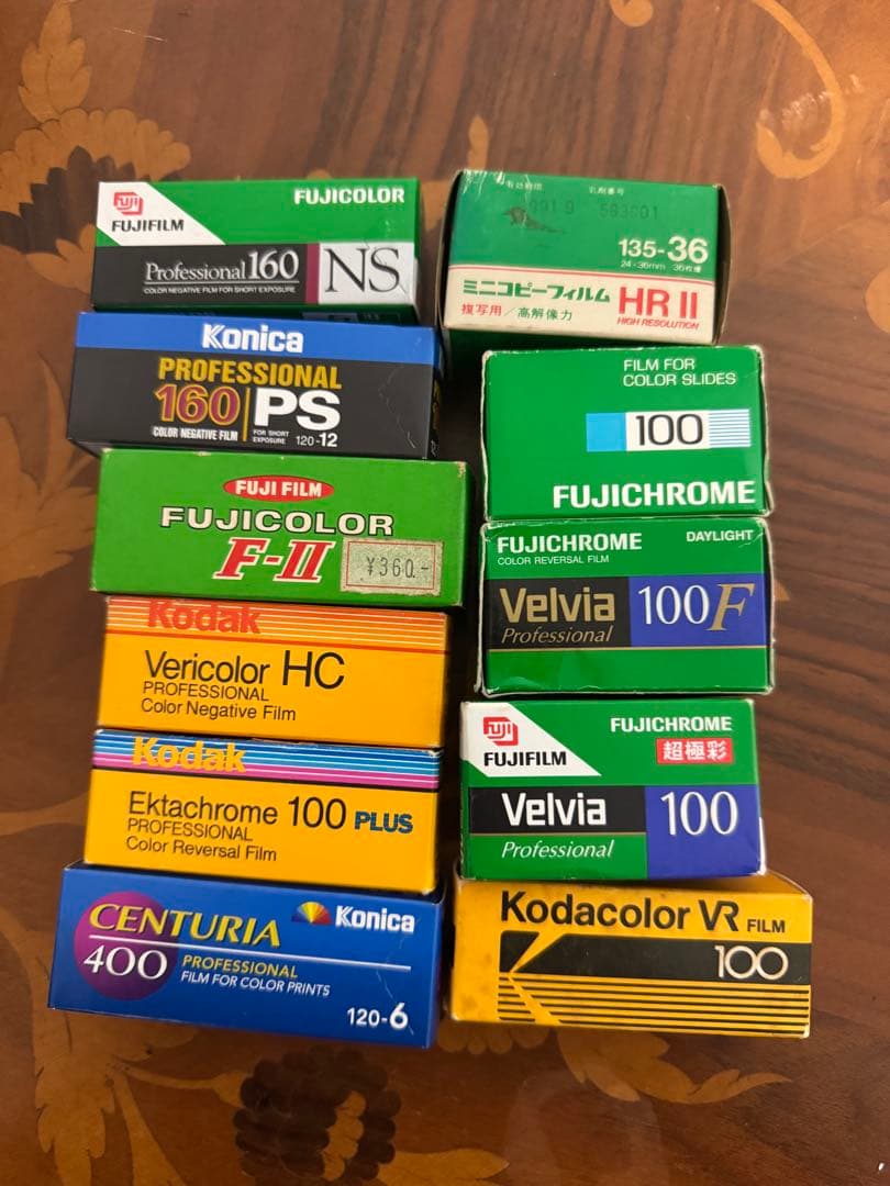 【実写確認済、冷凍保存】期限切れフィルムまとめ売り