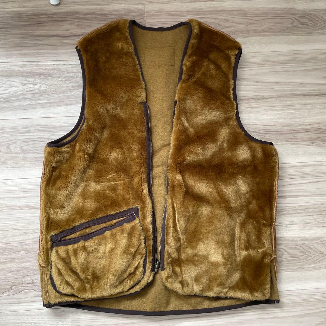 Barbour ブラウン フリースベスト