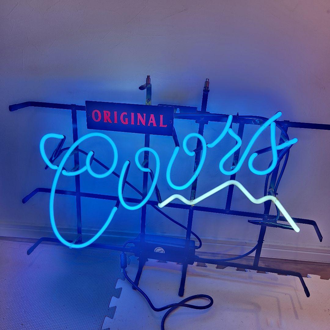 ネオン管 クアーズ ZIMA ライト バー ビール COORS ディスプレイ