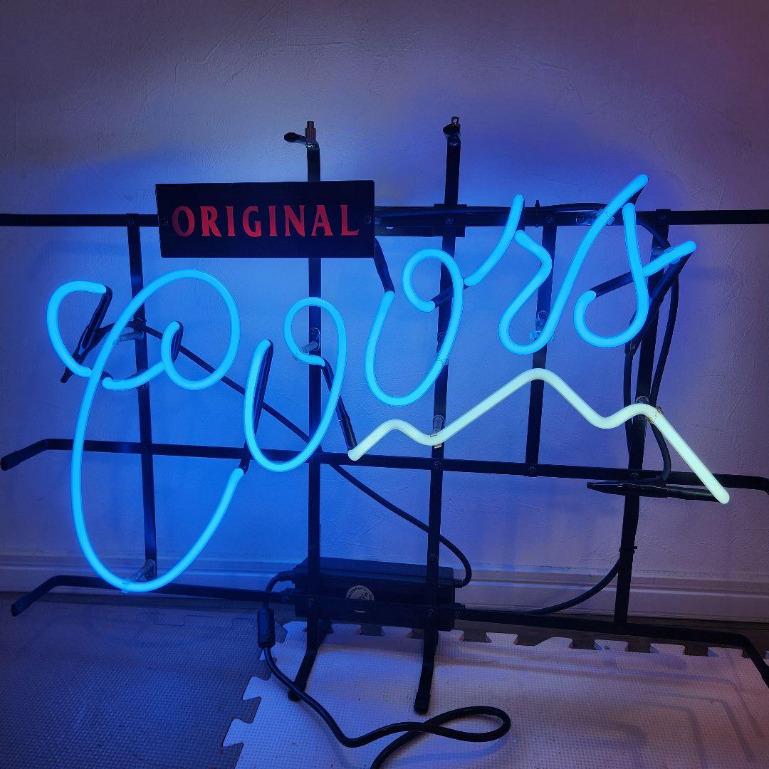 ネオン管 クアーズ ZIMA ライト バー ビール COORS ディスプレイ