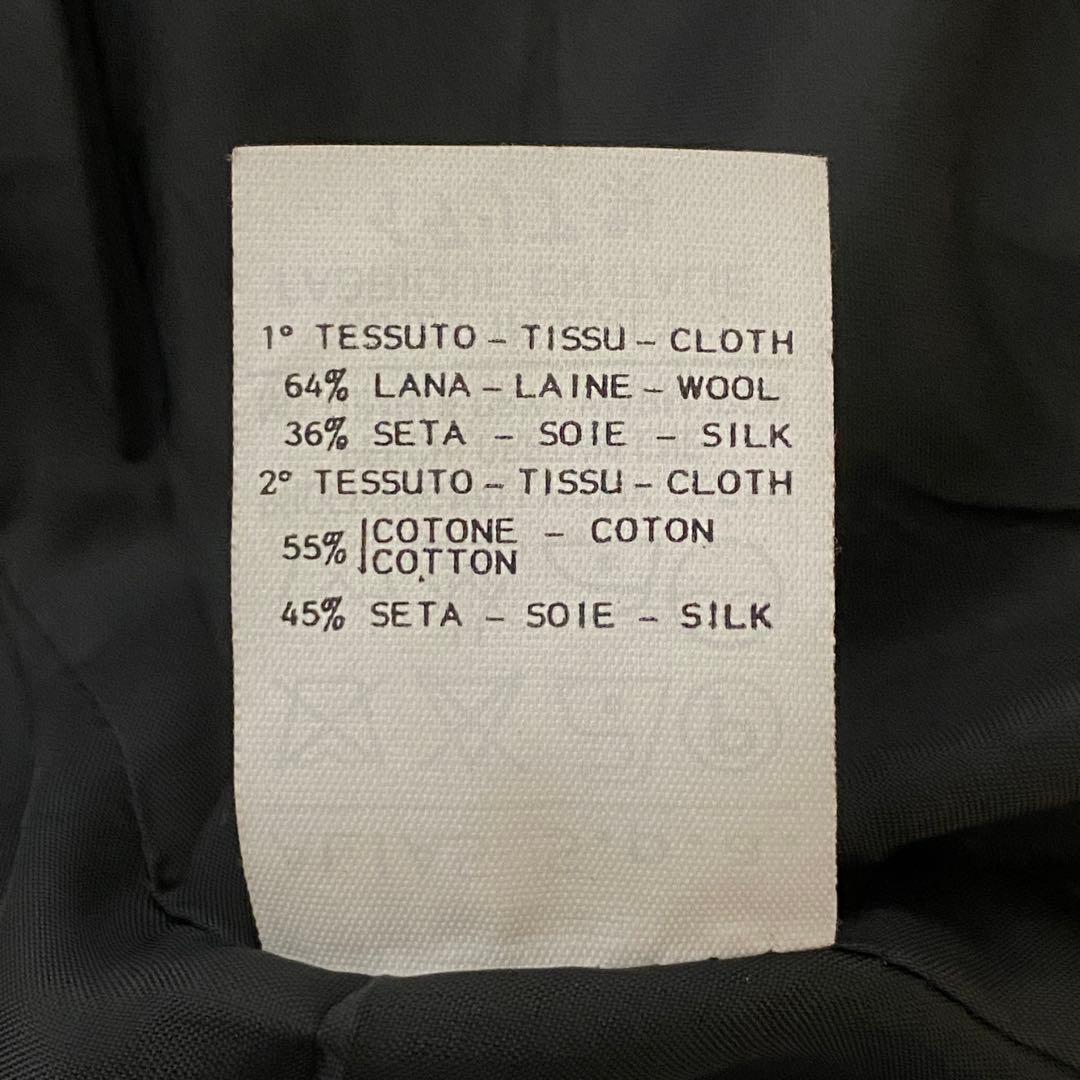 美品 GIANNI VERSACE ヴィンテージ テーラードジャケット シルク混