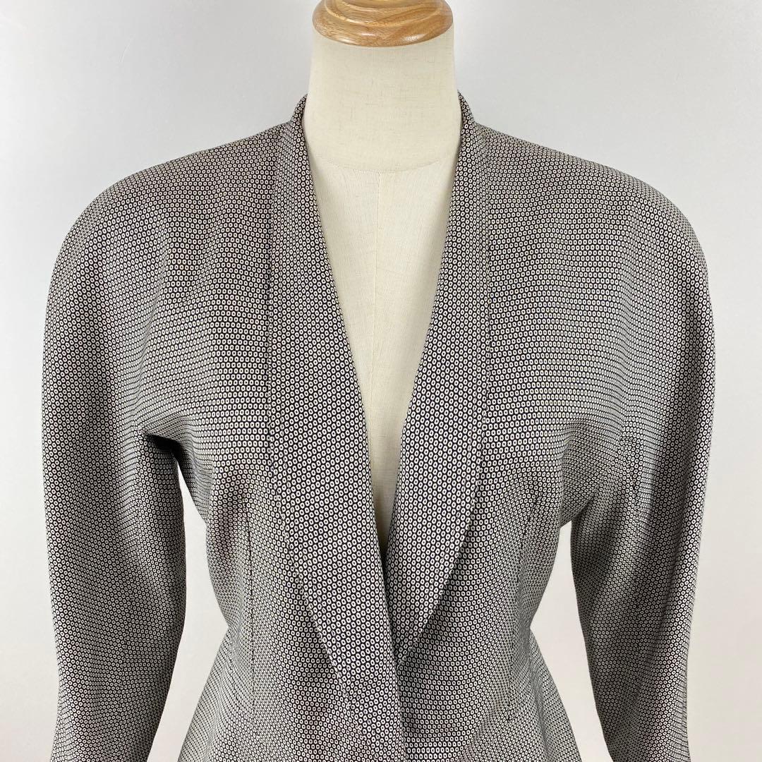 美品 GIANNI VERSACE ヴィンテージ テーラードジャケット シルク混