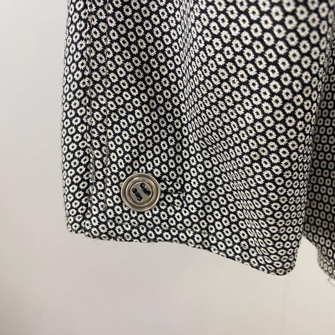 美品 GIANNI VERSACE ヴィンテージ テーラードジャケット シルク混