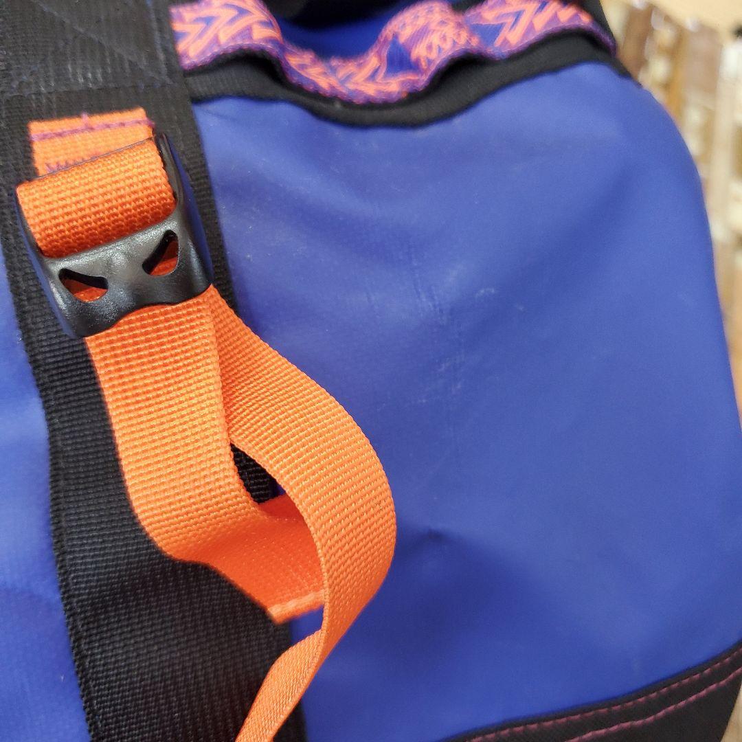 THE NORTH FACE 青 ダッフルバッグ50リットル