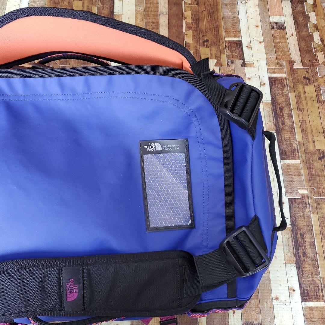 THE NORTH FACE 青 ダッフルバッグ50リットル