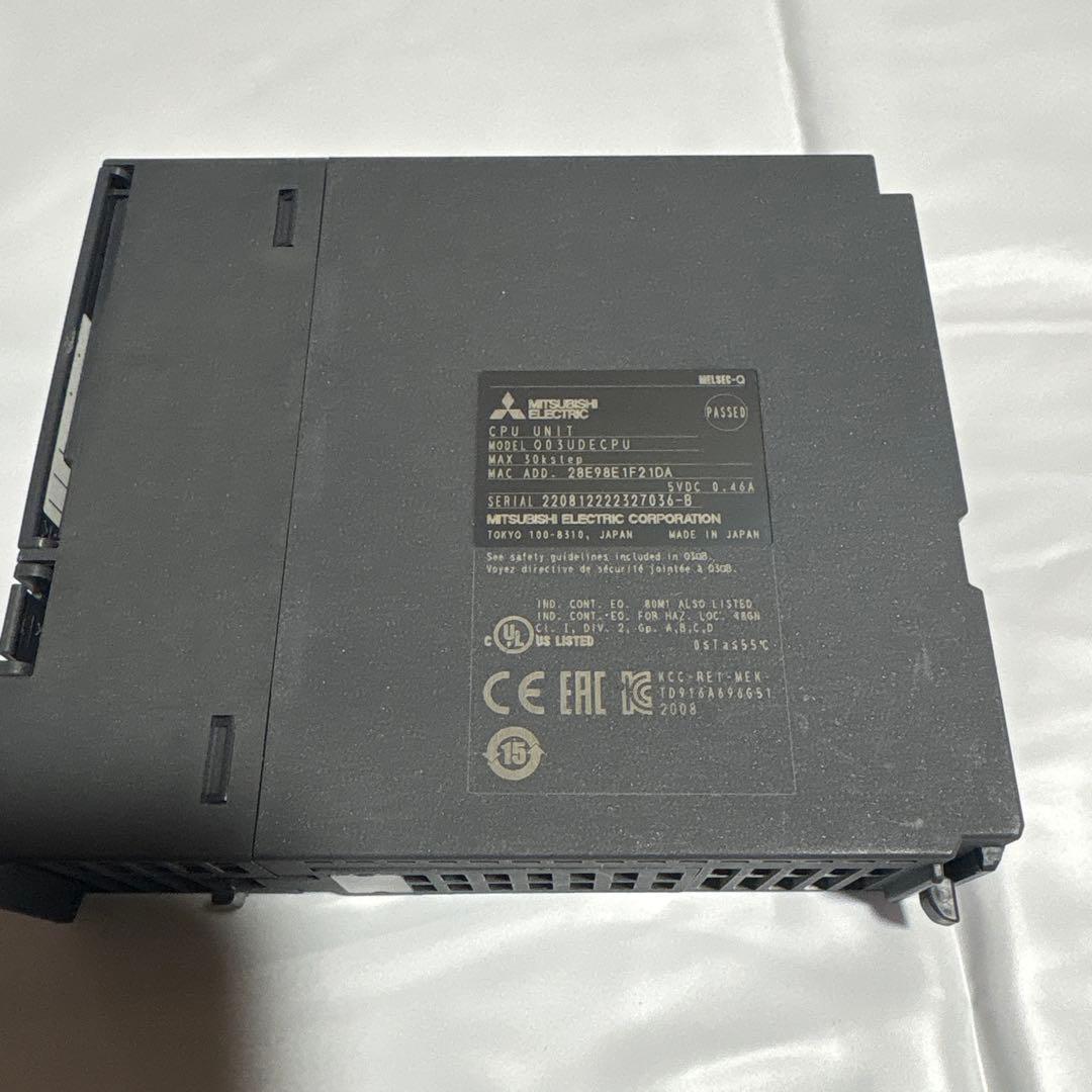 三菱 シーケンサ Q03UDECPU 2台