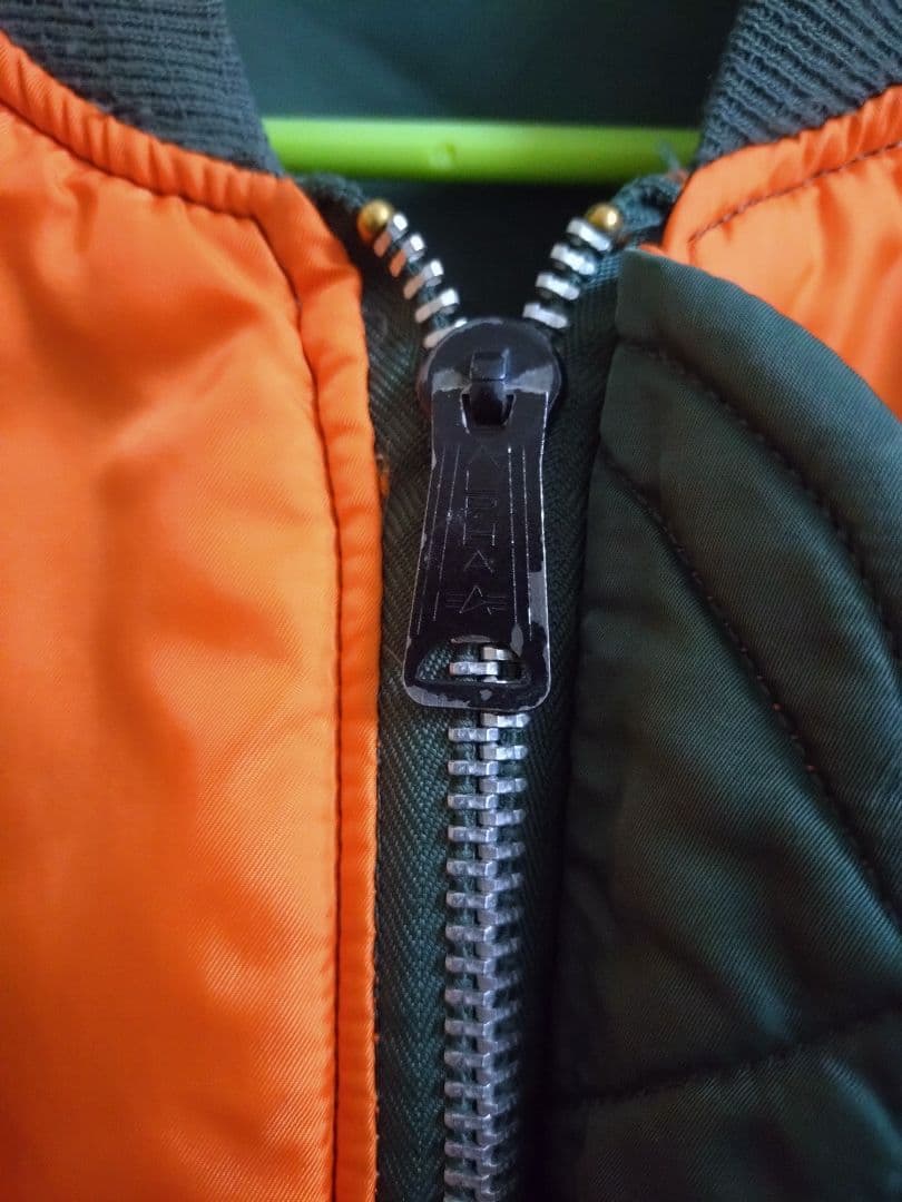 オーリー ALPHA MA-1フライトジャケット ヴィンテージ