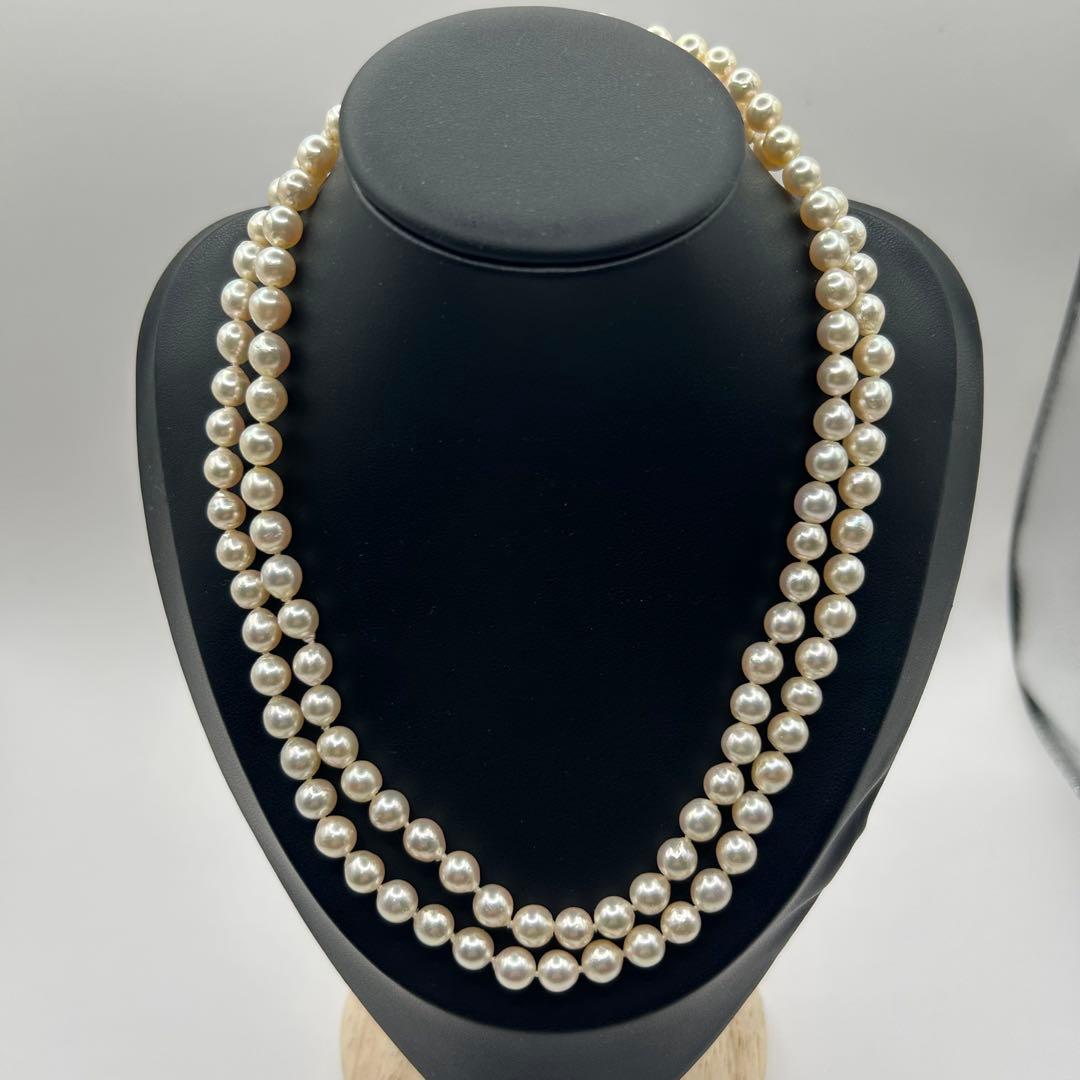 タサキ TASAKI ロングアコヤ真珠 アコヤパール あこや 本真珠 ネックレス