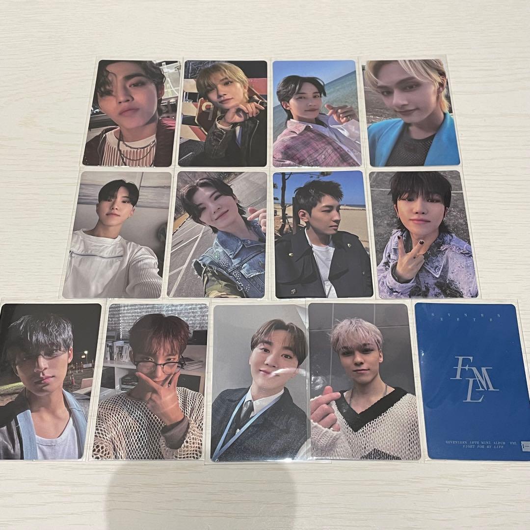 seventeen セブチ fml m2u 韓国 ラキドロ コンプリート トレカ