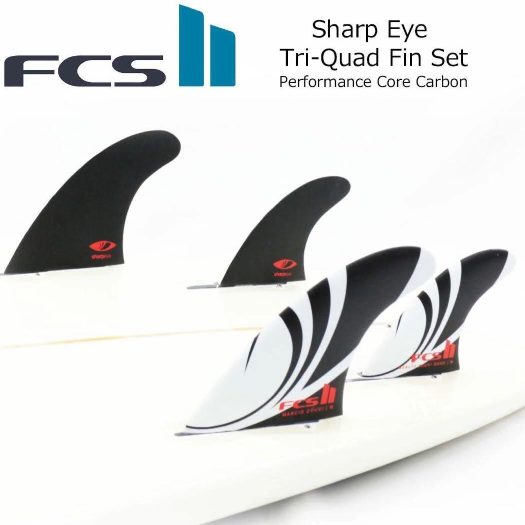 FCS2 エフシーエス シャープアイ クワッド トライ 5フィン