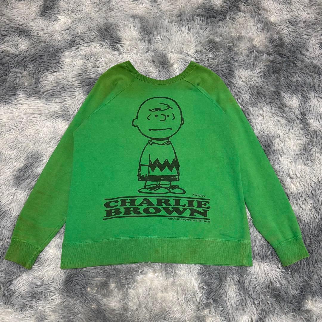 希少 60s PEANUTS BEAMS コラボ スウェット チャーリーブラウン