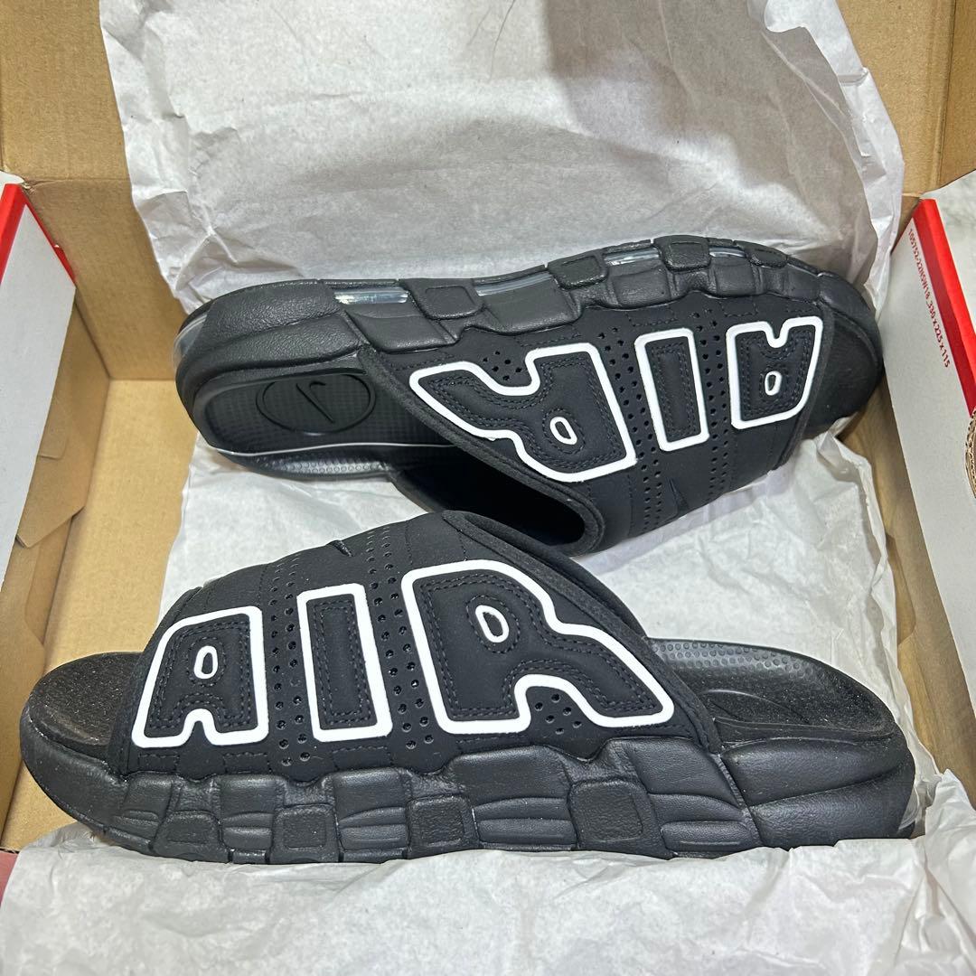 新品 未使用 ナイキエア モアアップテンポ ブラック28cm