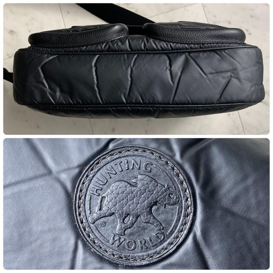 HUNTING WORLD キャリーオール バチュークロス ショルダーバッグ