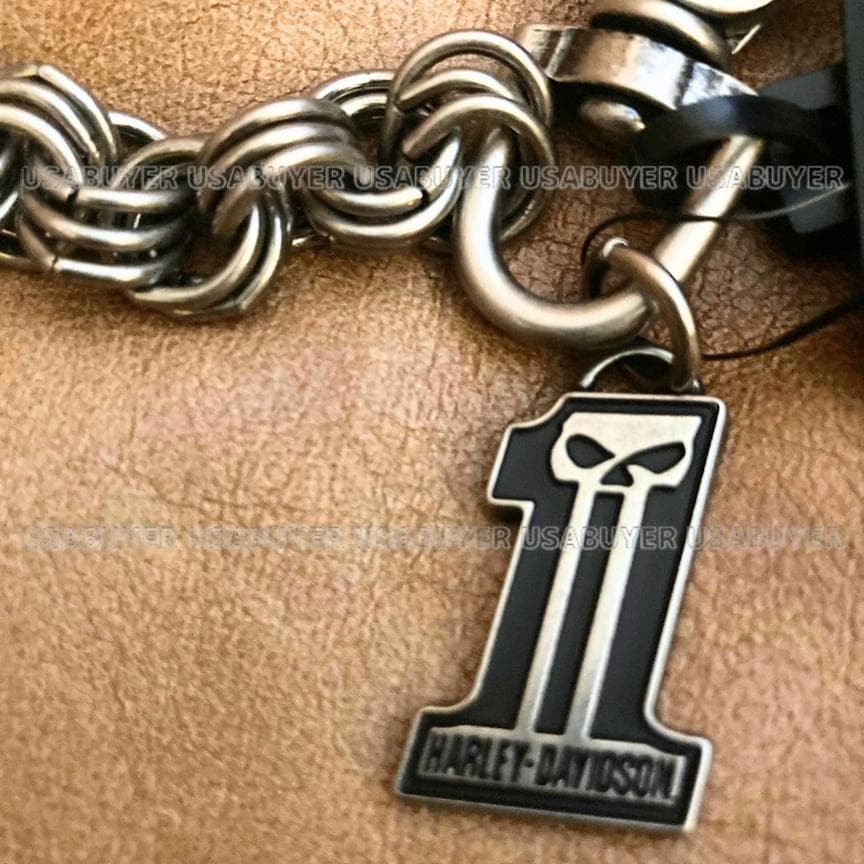 新品★【HarleyDavidson】#1ウォレットチェーン アンティーク仕上げ