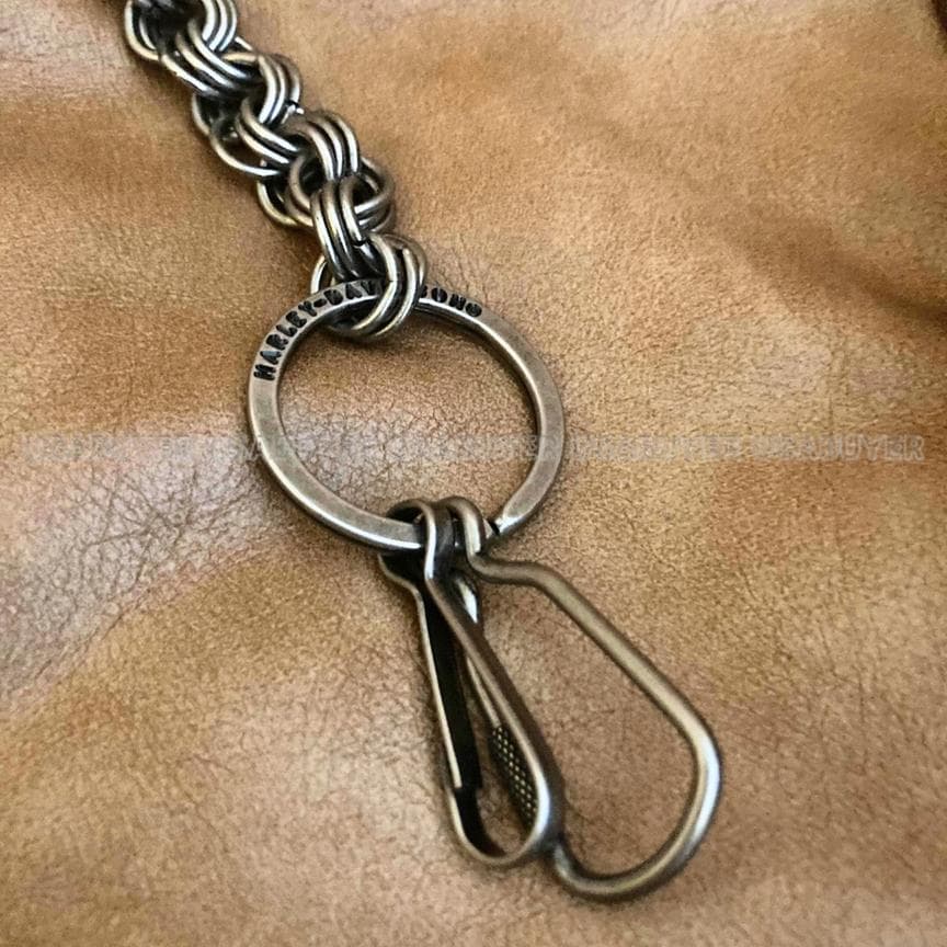 新品★【HarleyDavidson】#1ウォレットチェーン アンティーク仕上げ