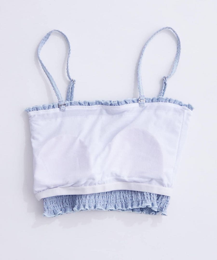 mystic シアーパーカー4SETスイムウェア ブルー Mサイズ