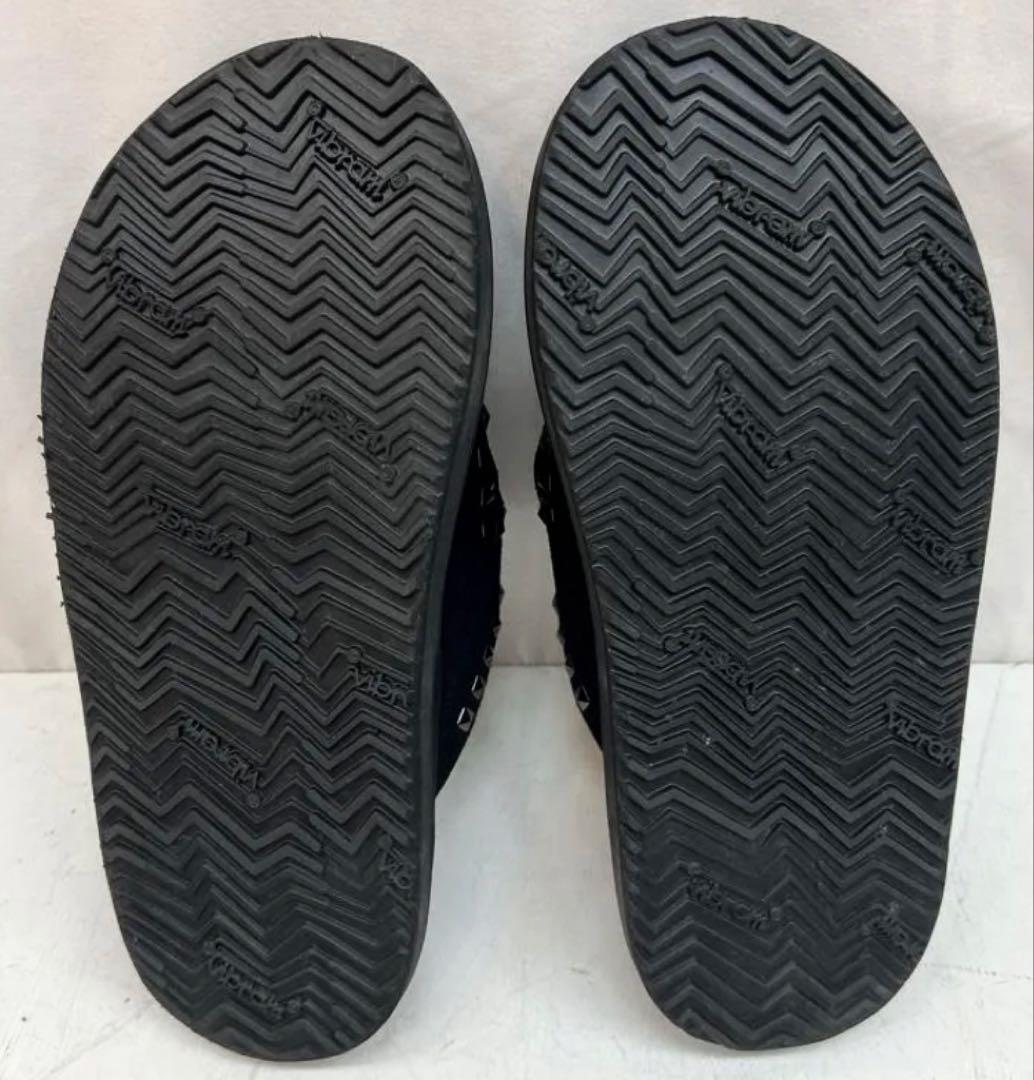 WH、ダブルエイチ、ヒロシツボウチ、干場、サンダル、スタッズ、レザーサンダル