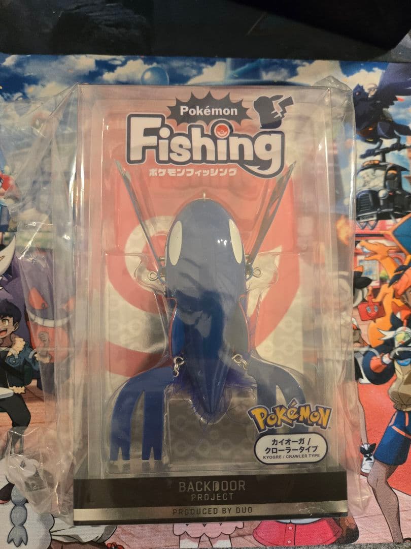 期間限定値下げＤＵＯ ポケモンフィッシング　ピカチュウ　カイオーガルアーセット