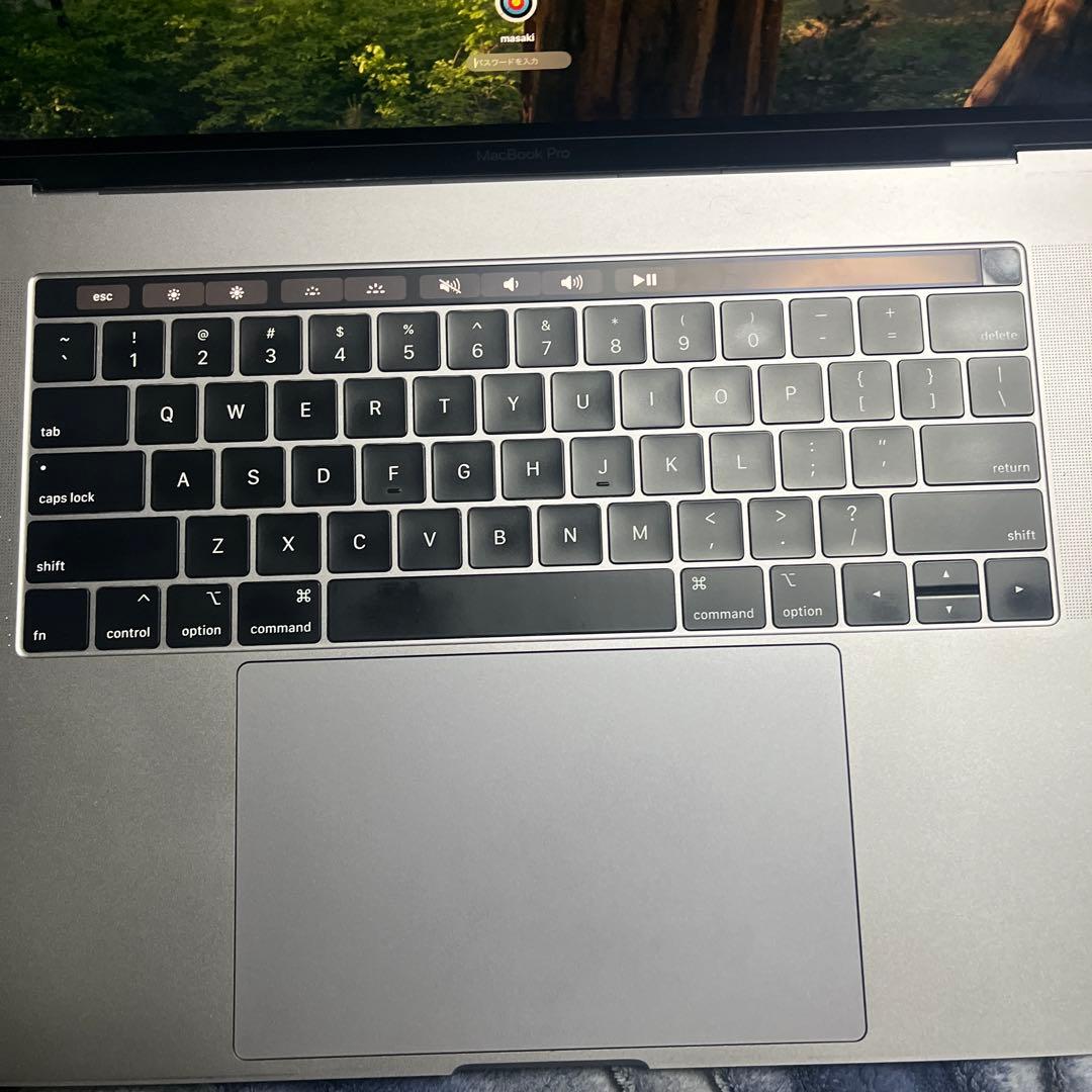 MacBook本体 MacBookPro 2019 15inch corei7