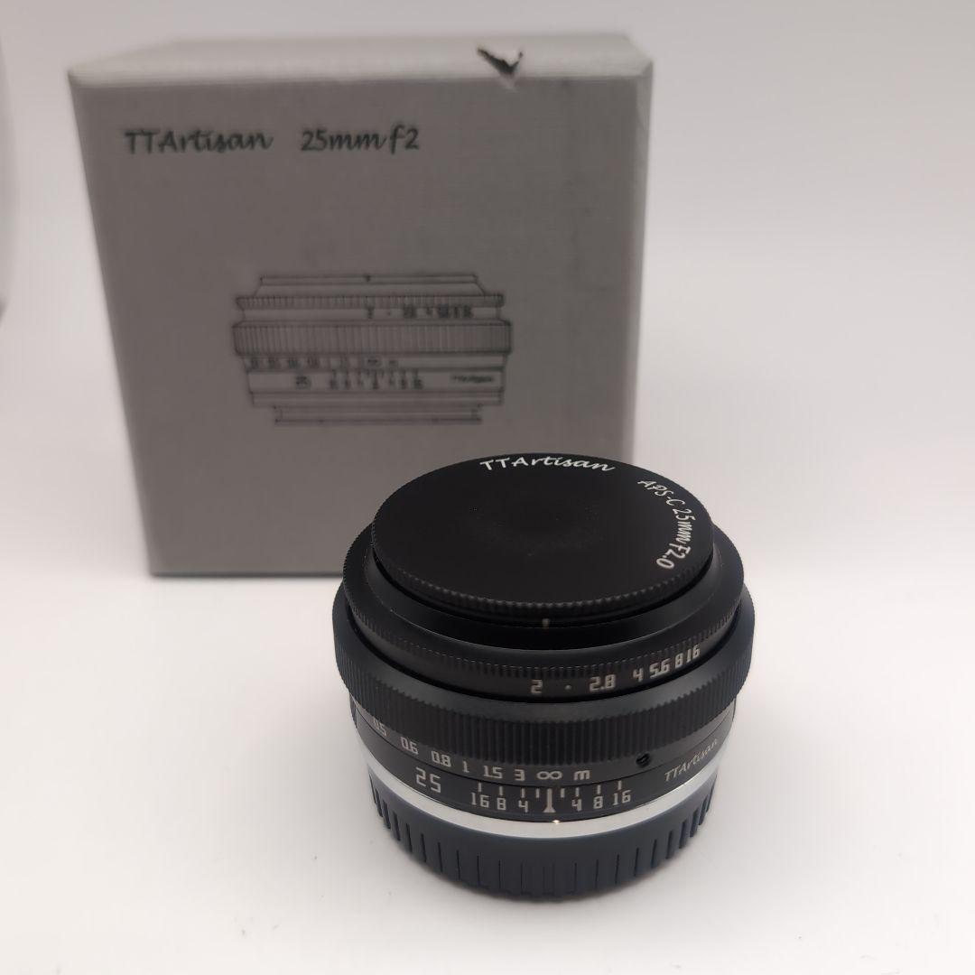 【美品】 TTArtisan 25mm f2/c Xマウントレンズ