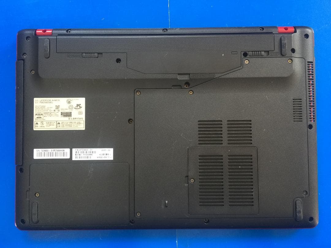 富士通 LIFEBOOK AH40/X 15.6型TFT液晶 フルサイズノート