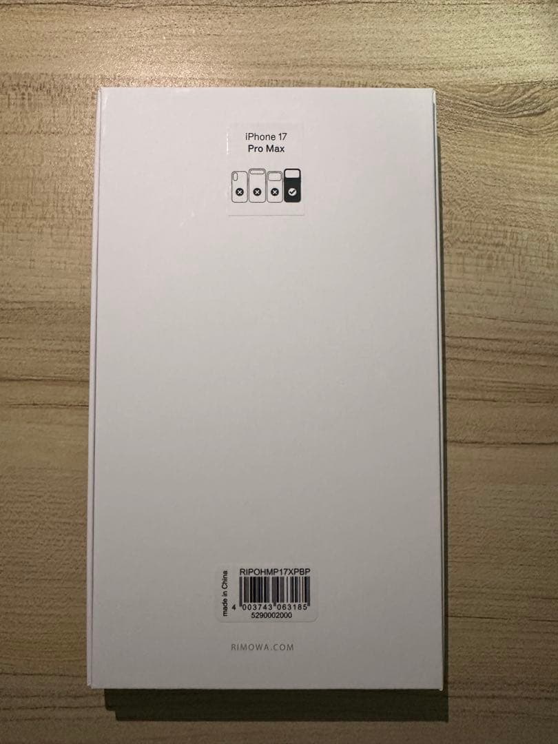 バレリーナピンクRIMOWA iPhone17 Pro Maxケース