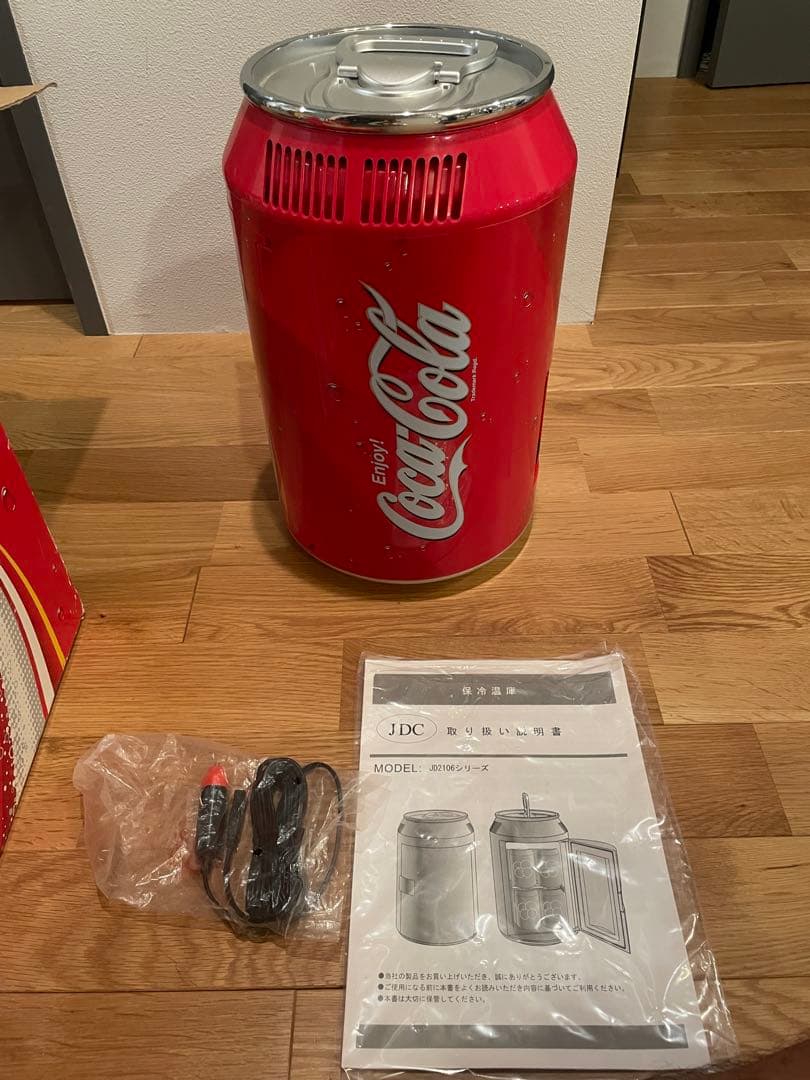 【新品未使用】最終値下げ❗️コカコーラCOCA COLA冷蔵庫.保温庫